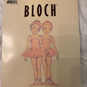 Bloch Light Tan Footed Tights for Children